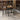 WEIMEI Fuzhou Vintage Rustic Square Table - Industrial Style Bistro Table from WEIMEI