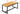 WEIMEI Harajuku Rustic Durable Dining Set Table & Chair from WEIMEI
