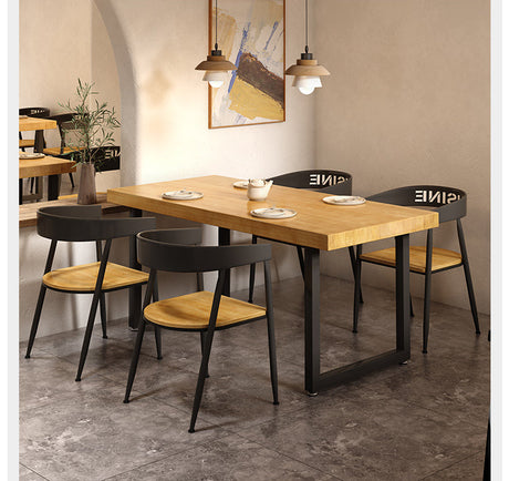 WEIMEI Juniper Bistro Solid Wood Dining Set Restaurant Combo from WEIMEI
