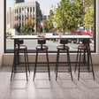 WEIMEI Juniper Modern Minimalist Rockboard Bar Table from WEIMEI