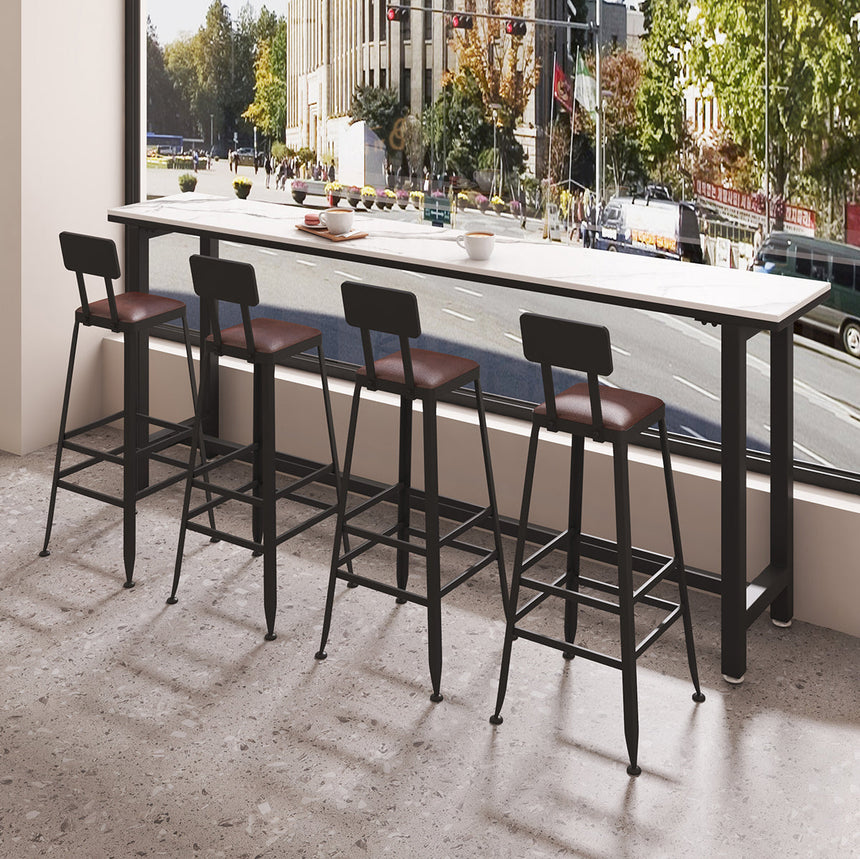 WEIMEI Juniper Modern Minimalist Rockboard Bar Table from WEIMEI