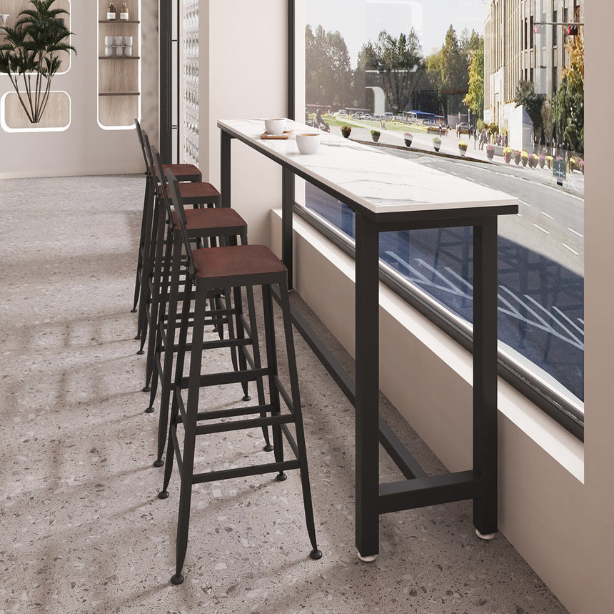 WEIMEI Juniper Modern Minimalist Rockboard Bar Table from WEIMEI