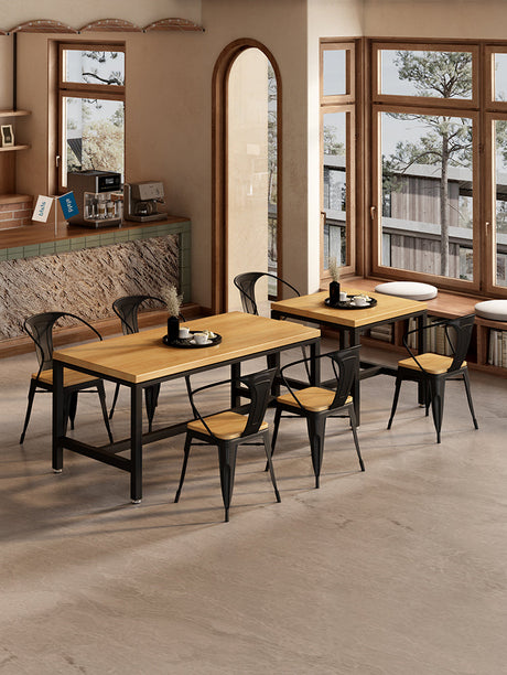 WEIMEI Langley Rustic Compact Square Dining Set from WEIMEI