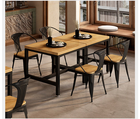 WEIMEI Langley Rustic Compact Square Dining Set from WEIMEI
