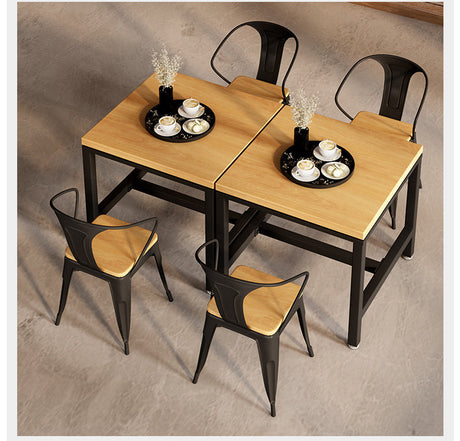 WEIMEI Langley Rustic Compact Square Dining Set from WEIMEI