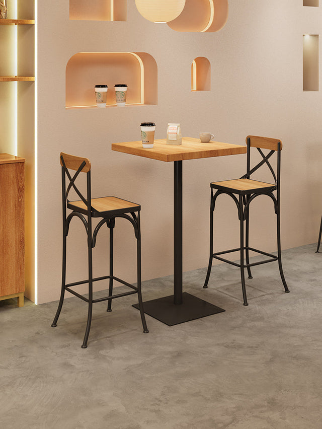 WEIMEI Lucia Rustic Industrial Bar Table from WEIMEI