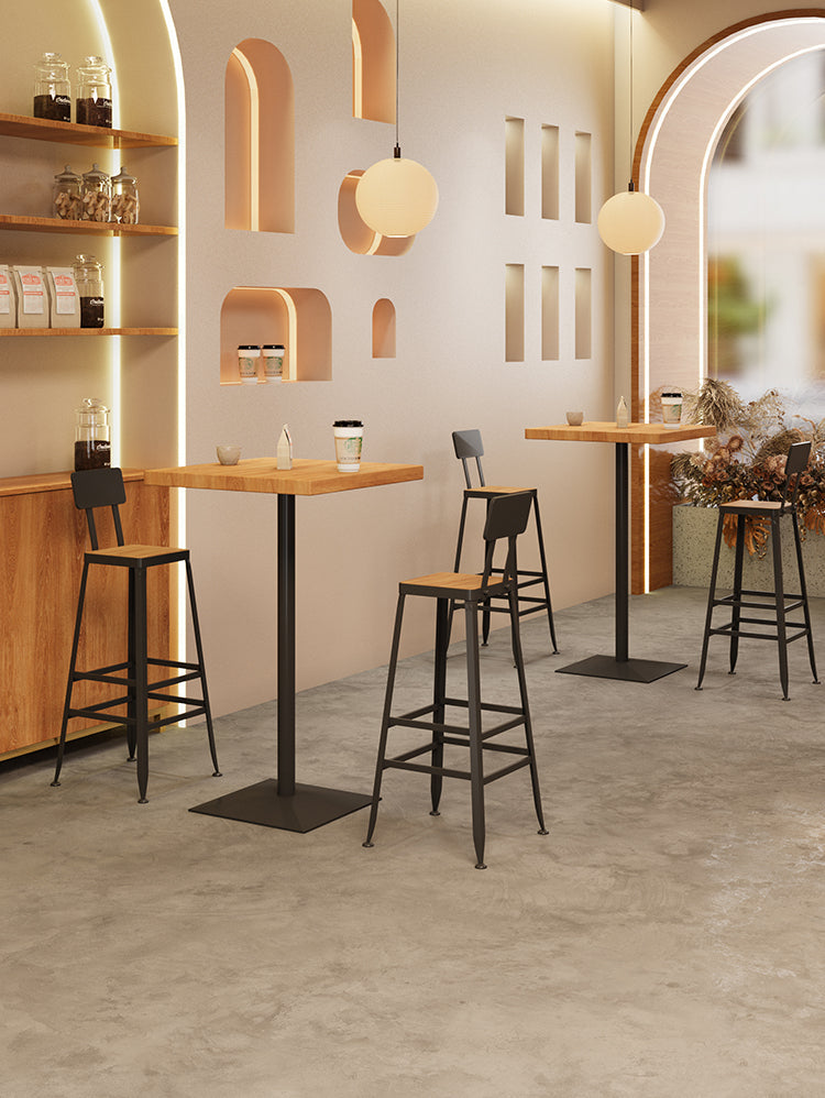 WEIMEI Lucia Rustic Industrial Bar Table from WEIMEI