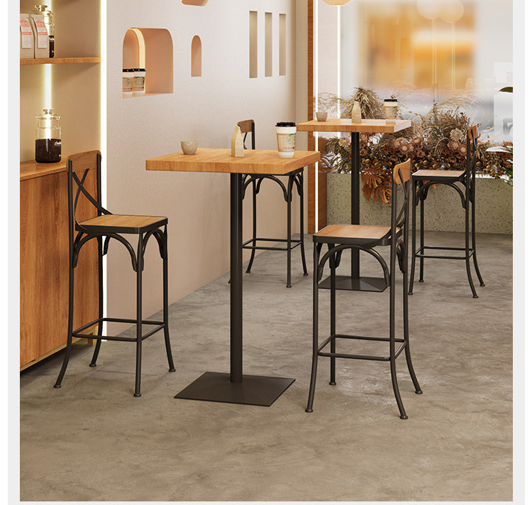 WEIMEI Lucia Rustic Industrial Bar Table from WEIMEI