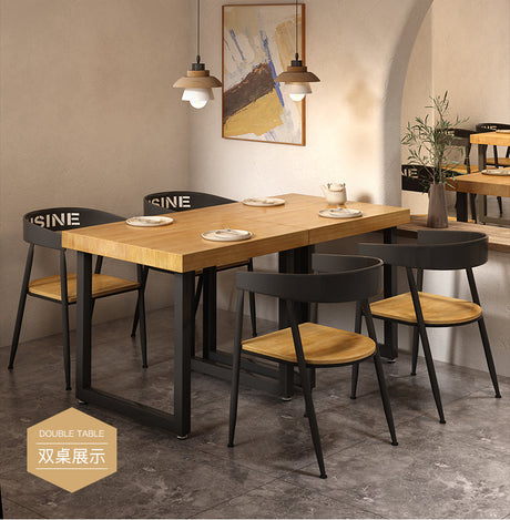 WEIMEI Morgantown Elegant Solid Wood Dining Table Set from WEIMEI