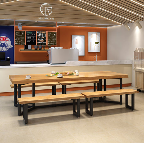 WEIMEI Santiago Elegant Solid Wood Dining Set from WEIMEI