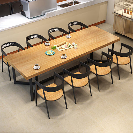 WEIMEI Santiago Elegant Solid Wood Dining Set from WEIMEI