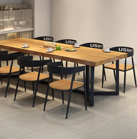 WEIMEI Santiago Elegant Solid Wood Dining Set from WEIMEI