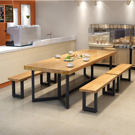 WEIMEI Santiago Elegant Solid Wood Dining Set from WEIMEI