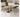 WEIMEI Santiago Rustic Solid Wood Dining Table Set from WEIMEI