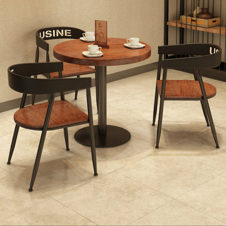 WEIMEI Santiago Sturdy Round Dining Table Set for Café from WEIMEI