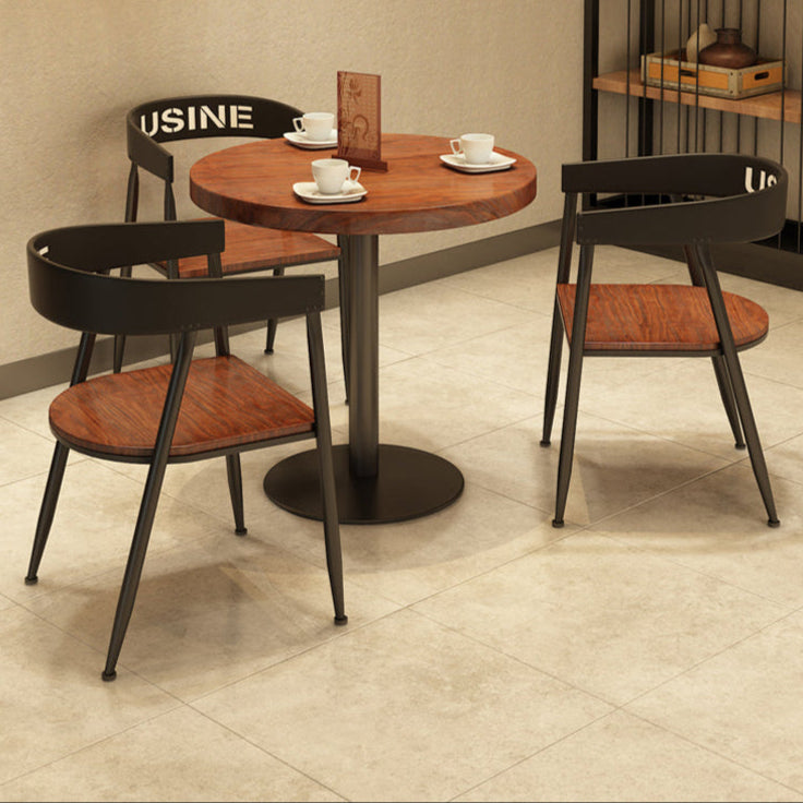 WEIMEI Santiago Sturdy Round Dining Table Set for Café from WEIMEI