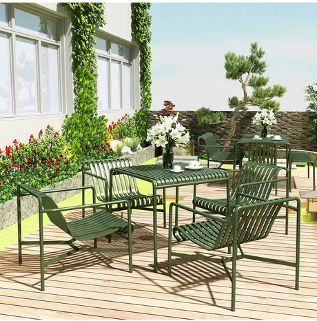 WEIMEI Serafino Elegant Wrought Iron Balcony Table & Chair Set from WEIMEI