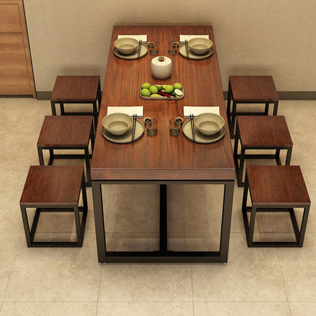 WEIMEI Tamsin Solid Wood Simple Stool from WEIMEI