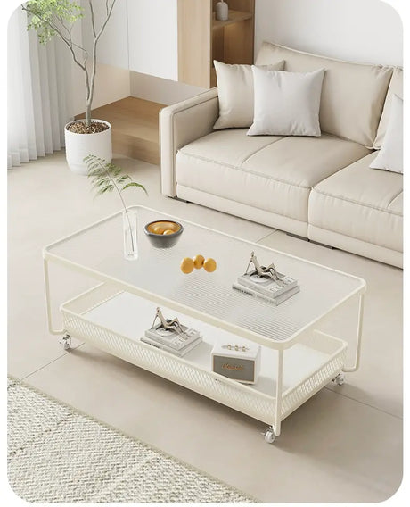 XIMIKA Alhambra Modern Minimalist Steel-Based Coffee Table from XIMIKA
