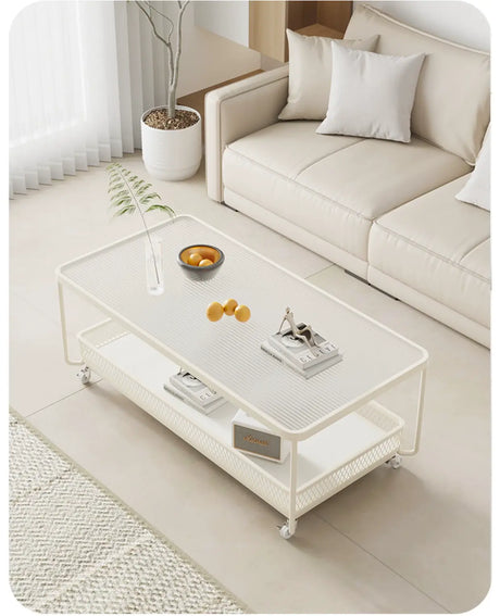 XIMIKA Alhambra Modern Minimalist Steel-Based Coffee Table from XIMIKA
