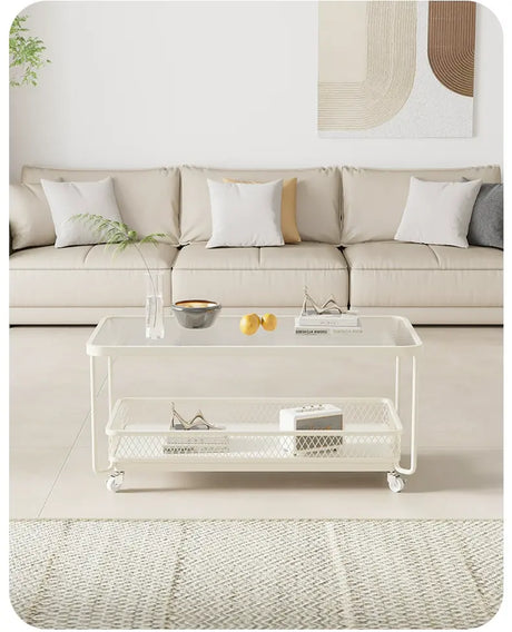 XIMIKA Alhambra Modern Minimalist Steel-Based Coffee Table from XIMIKA