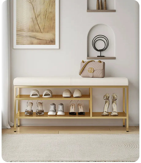 XIMIKA Aveline Stylish Integrated Entryway Shoe Rack from XIMIKA