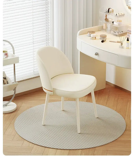 XIMIKA Calantha Elegant Plush Makeup Chair from XIMIKA