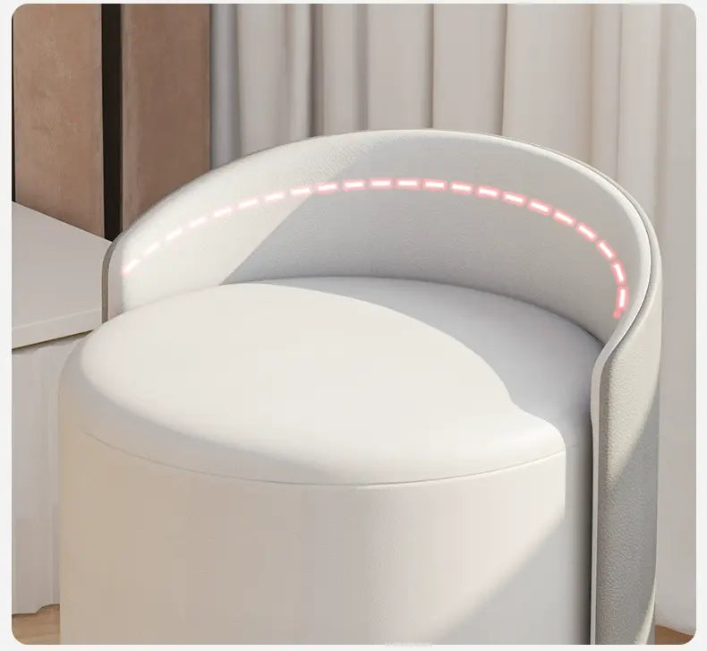 XIMIKA Calliope Elegant Adjustable Makeup Chair from XIMIKA