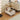 XIMIKA Cedric Sleek Minimalist Wrought Iron Coffee Table Cart from XIMIKA
