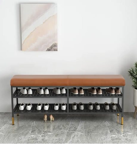 XIMIKA Ines Minimalist Shoe Storage System with Seat from XIMIKA