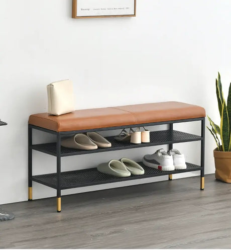 XIMIKA Ines Minimalist Shoe Storage System with Seat from XIMIKA