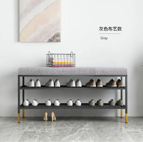 XIMIKA Ines Minimalist Shoe Storage System with Seat from XIMIKA