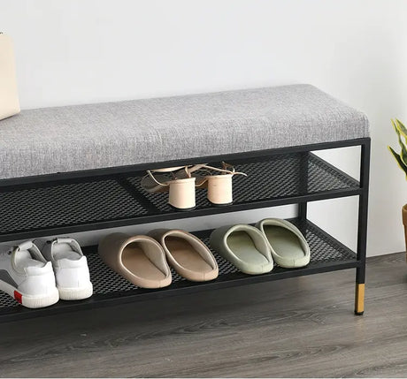 XIMIKA Ines Minimalist Shoe Storage System with Seat from XIMIKA
