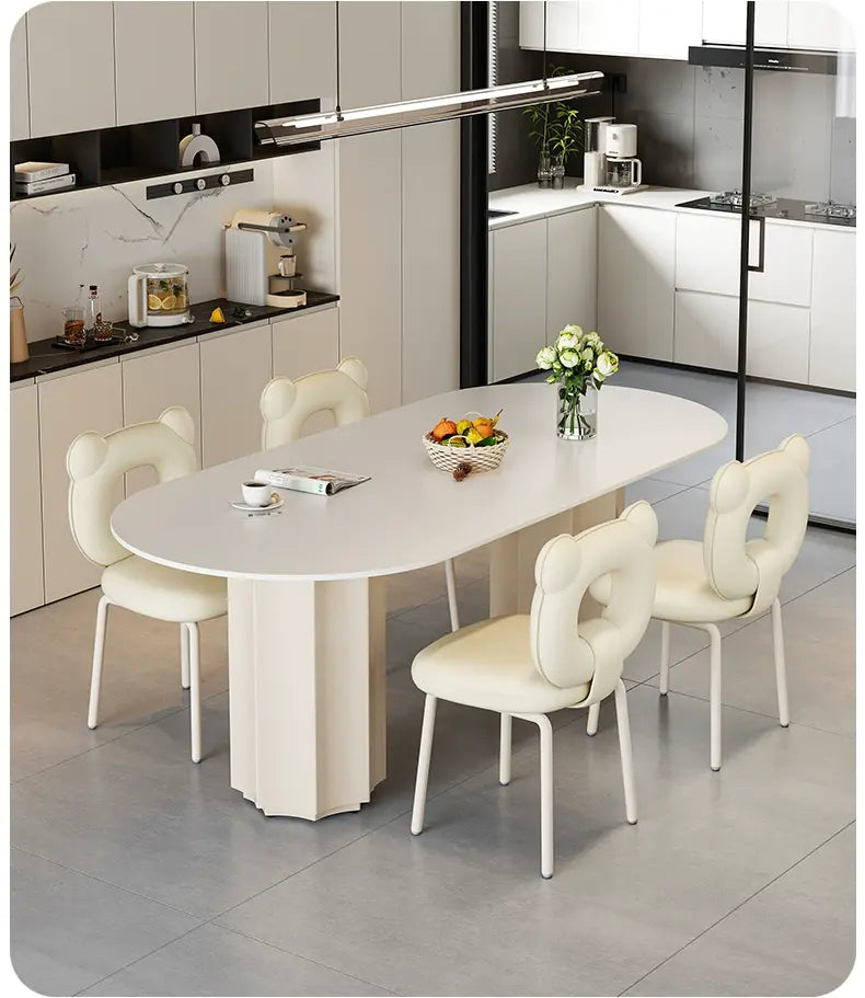 XIMIKA Isadora Elegant Light Dining Table from XIMIKA