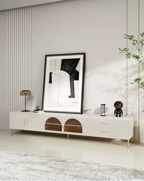 XIMIKA Isolde Elegant Modern Combination Coffee Table Cabinet from XIMIKA