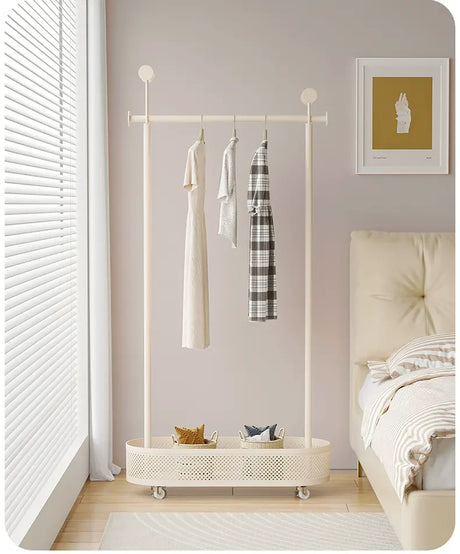 XIMIKA Lisboa Elegant Smooth Velvet Cream Trench Coat Hanger from XIMIKA