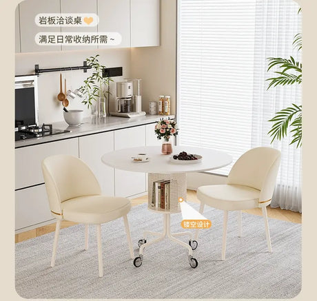 XIMIKA Santiago Elegant Casual Round Table Set from XIMIKA