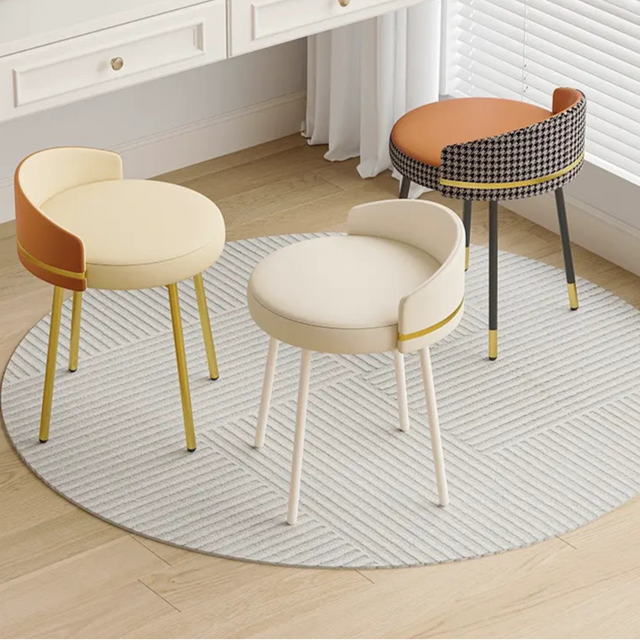 XIMIKA Seraphina Rotating Creamy Luxe Makeup Stool from XIMIKA