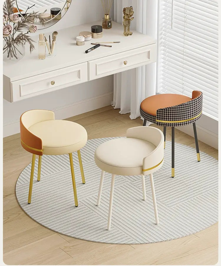 XIMIKA Seraphina Rotating Creamy Luxe Makeup Stool from XIMIKA