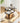 XIMIKA Sienna Luxe Rolling Coffee Table Cart from XIMIKA
