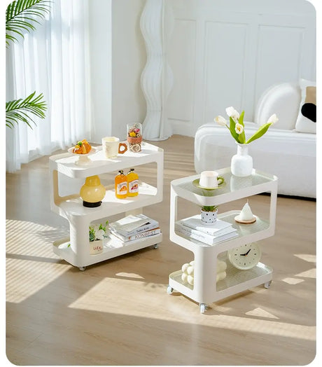 XIMIKA Sienna Luxe Rolling Coffee Table Cart from XIMIKA