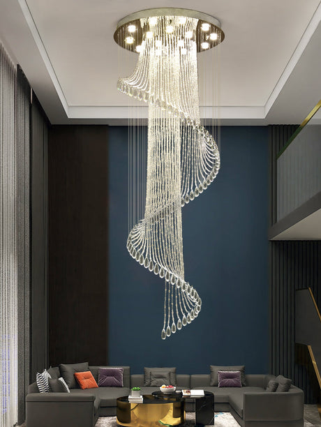 YDZM Alhambra Elegant Minimalist Crystal Ceiling Lamp from YDZM