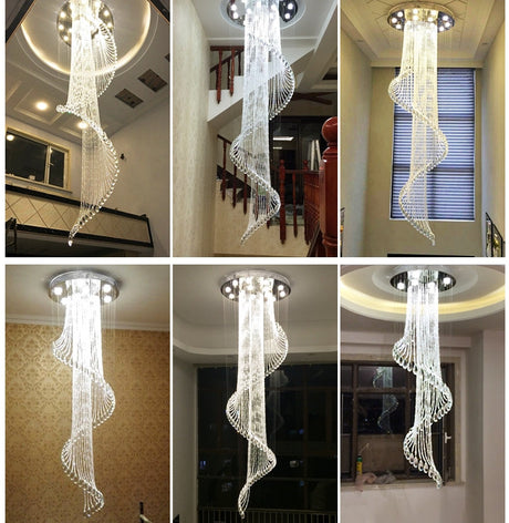 YDZM Alhambra Elegant Minimalist Crystal Ceiling Lamp from YDZM
