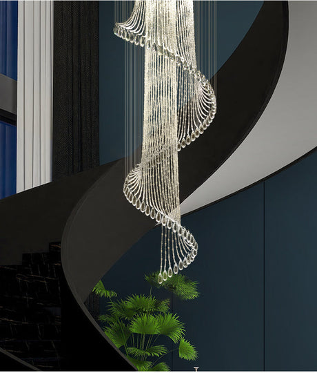 YDZM Alhambra Elegant Minimalist Crystal Ceiling Lamp from YDZM