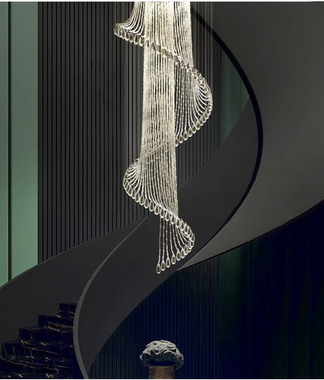 YDZM Alhambra Elegant Minimalist Crystal Ceiling Lamp from YDZM