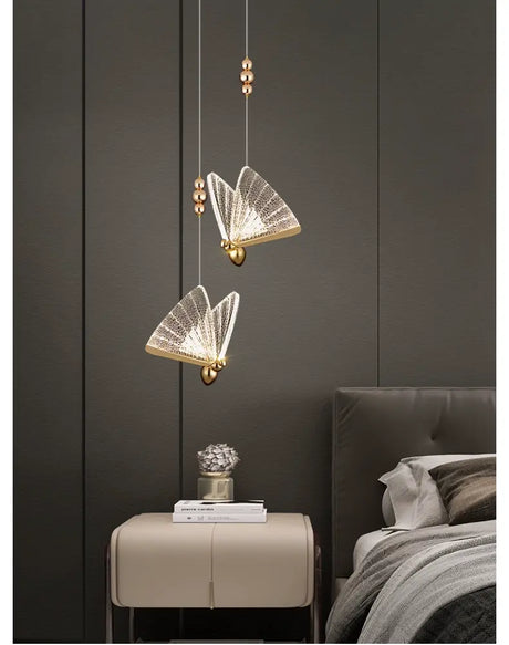 YDZM Amara Sleek Scandinavian Modern Pendant Ceiling Lamp from YDZM