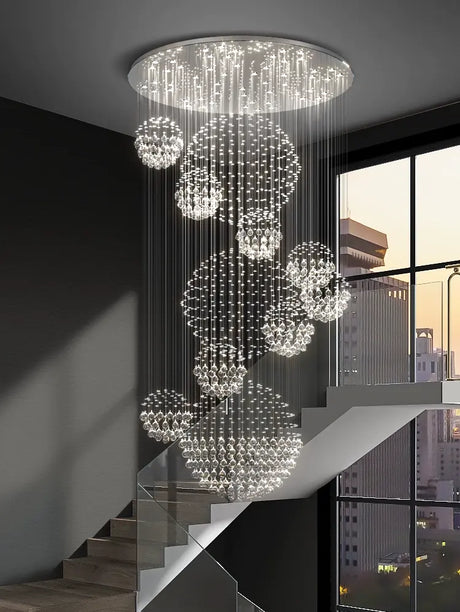 YDZM Minato Elegant Crystal Ceiling Lamp from YDZM