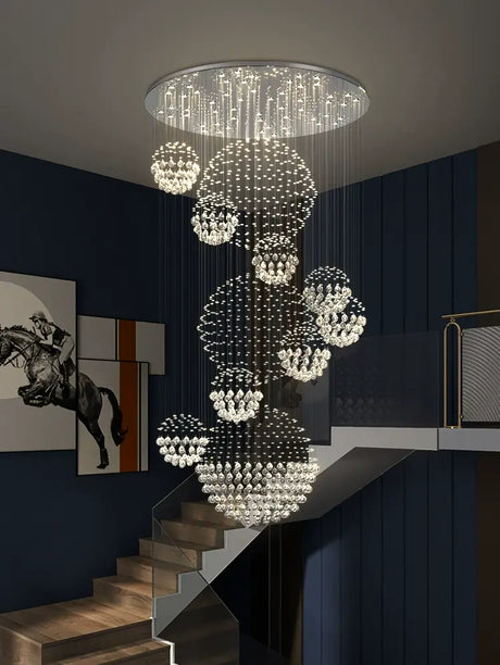 YDZM Minato Elegant Crystal Ceiling Lamp from YDZM