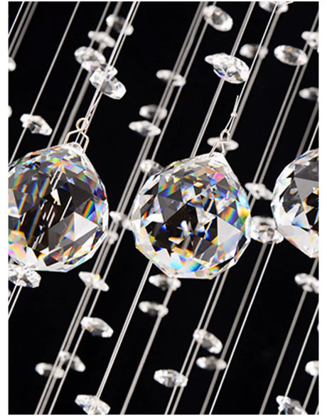 YDZM Minato Elegant Crystal Ceiling Lamp from YDZM