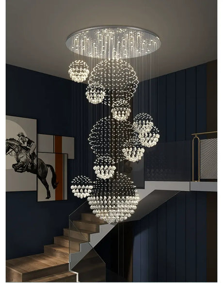 YDZM Minato Elegant Crystal Ceiling Lamp from YDZM